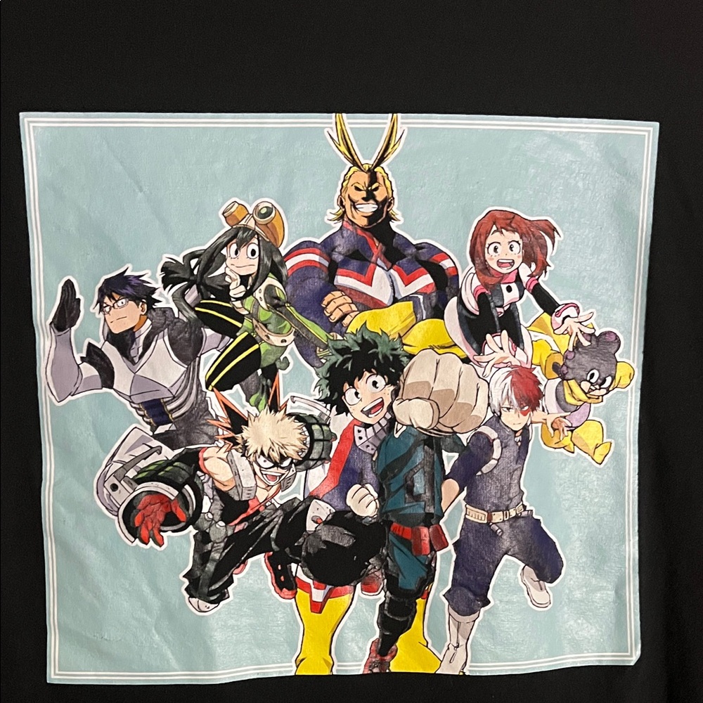 😄My Hero Academia Tshirt anime